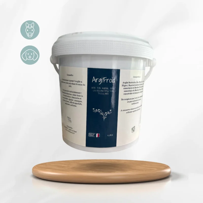 Argi'Froid argile musculaire et articulaire pour chevaux et chiens