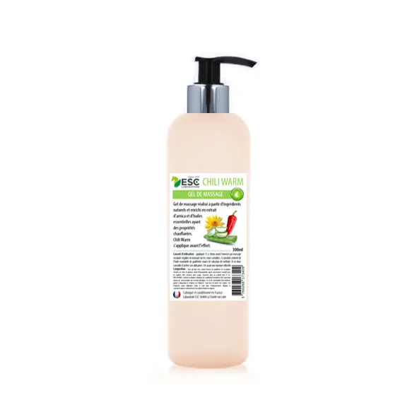 Chili Warm gel de massage pour cheval