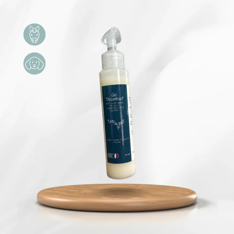 Gel Décontract douleur musculaire du chien et du cheval