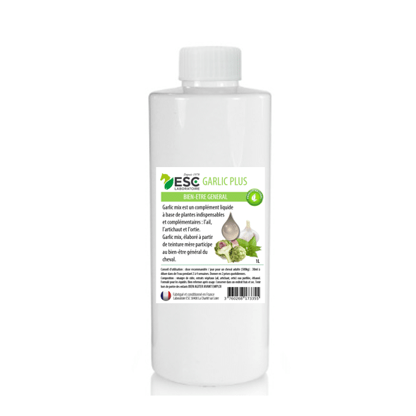 Garlic plus vitalité pour cheval