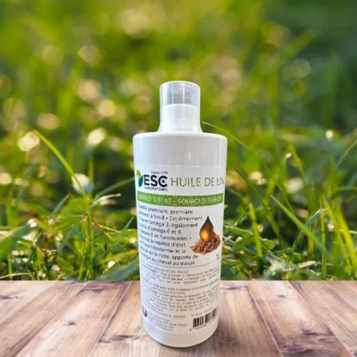 huile de lin | vitamines cheval & oméga 3 | esc laboratoire