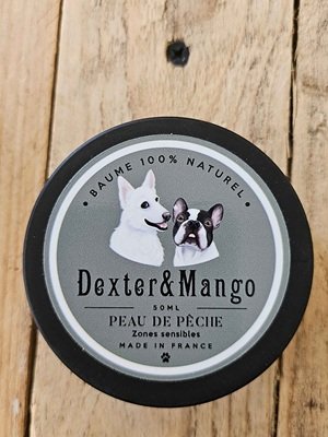 dexter et mango/baume peau de pêche