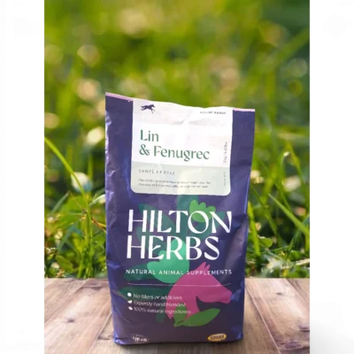 lin et fenugrec | reprise d'état cheval | hilton herbs