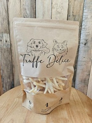 truffe délice/pattes de poulet soufflées
