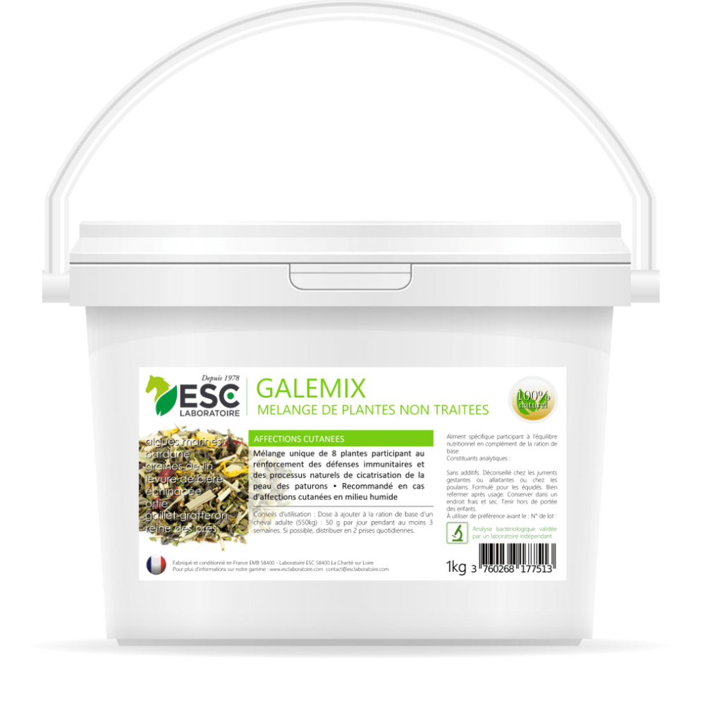 Galémix infections cutanées du cheval