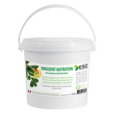 Onguent nutrition à la kératine cheval