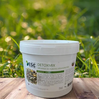 detoxmix | soutien hépato rénal cheval | esc laboratoire