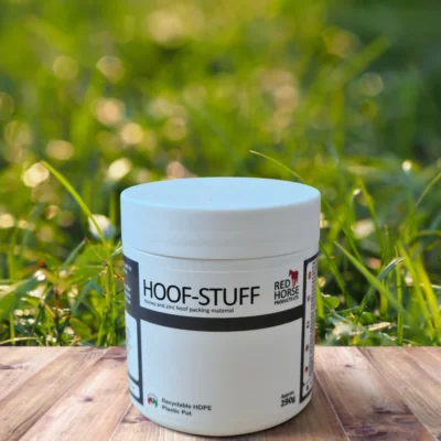 hoof stuff | soins sabot cheval | red horse