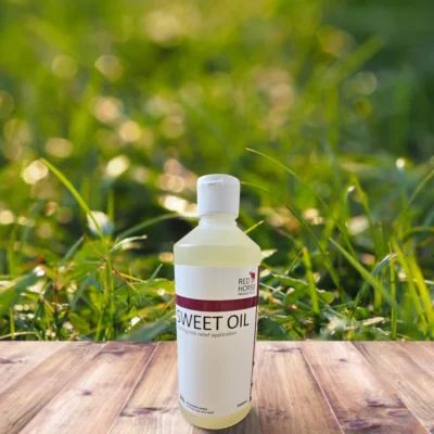 sweet oil | démangeaisons cheval | red horse