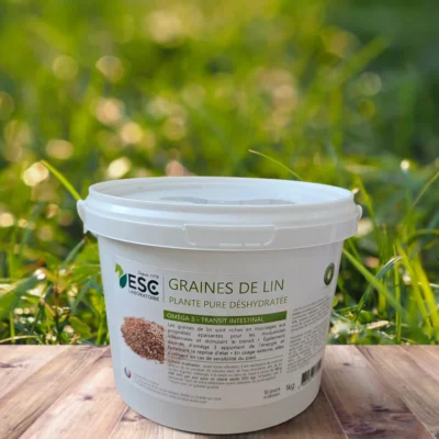 graine de lin | transit et digestion cheval | esc laboratoire