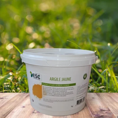 argile jaune | soins des pâturons cheval | esc laboratoire