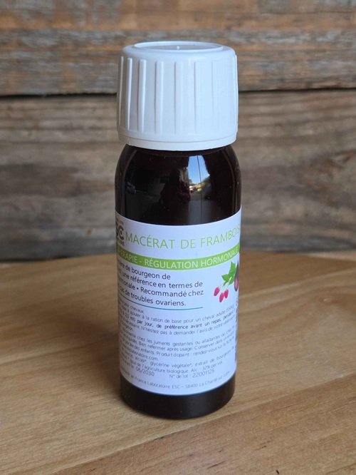 macérat framboisier | cycle jument | esc laboratoire