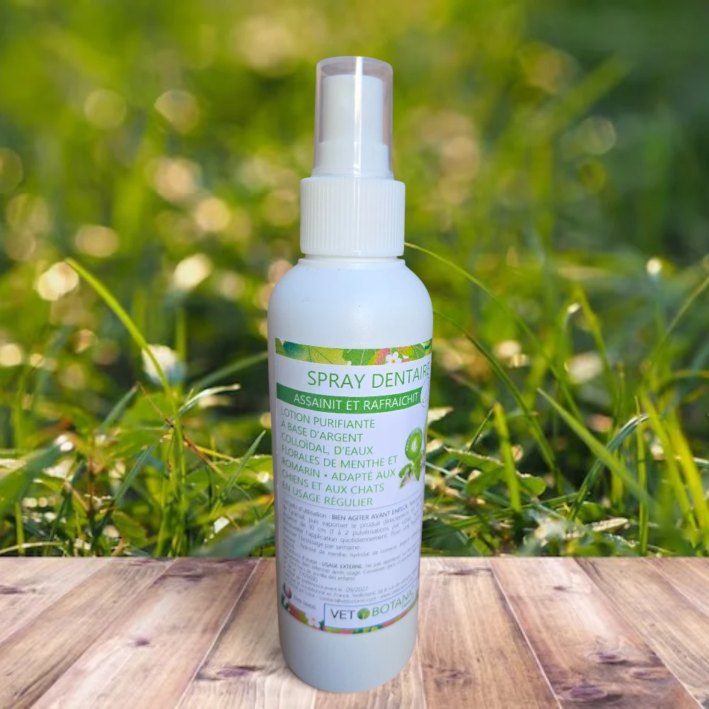 spray dentaire | tarte chien & chat | vetbotanic
