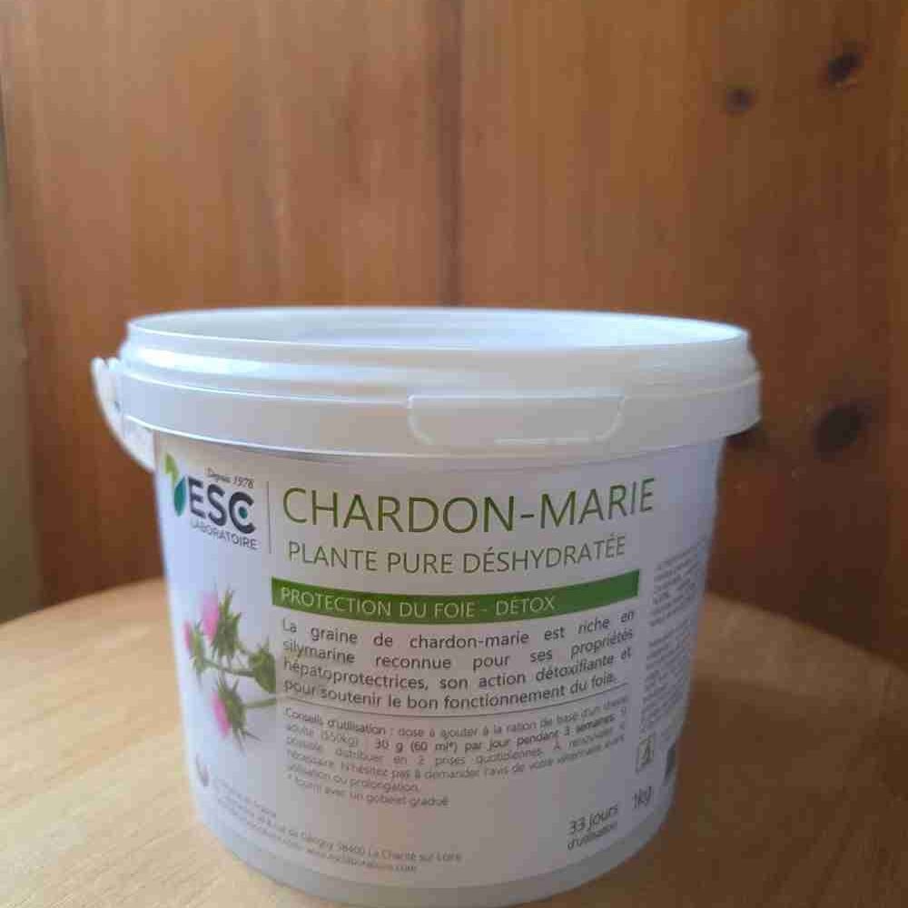 chardon marie | détox & soutien du foie cheval | esc laboratoire