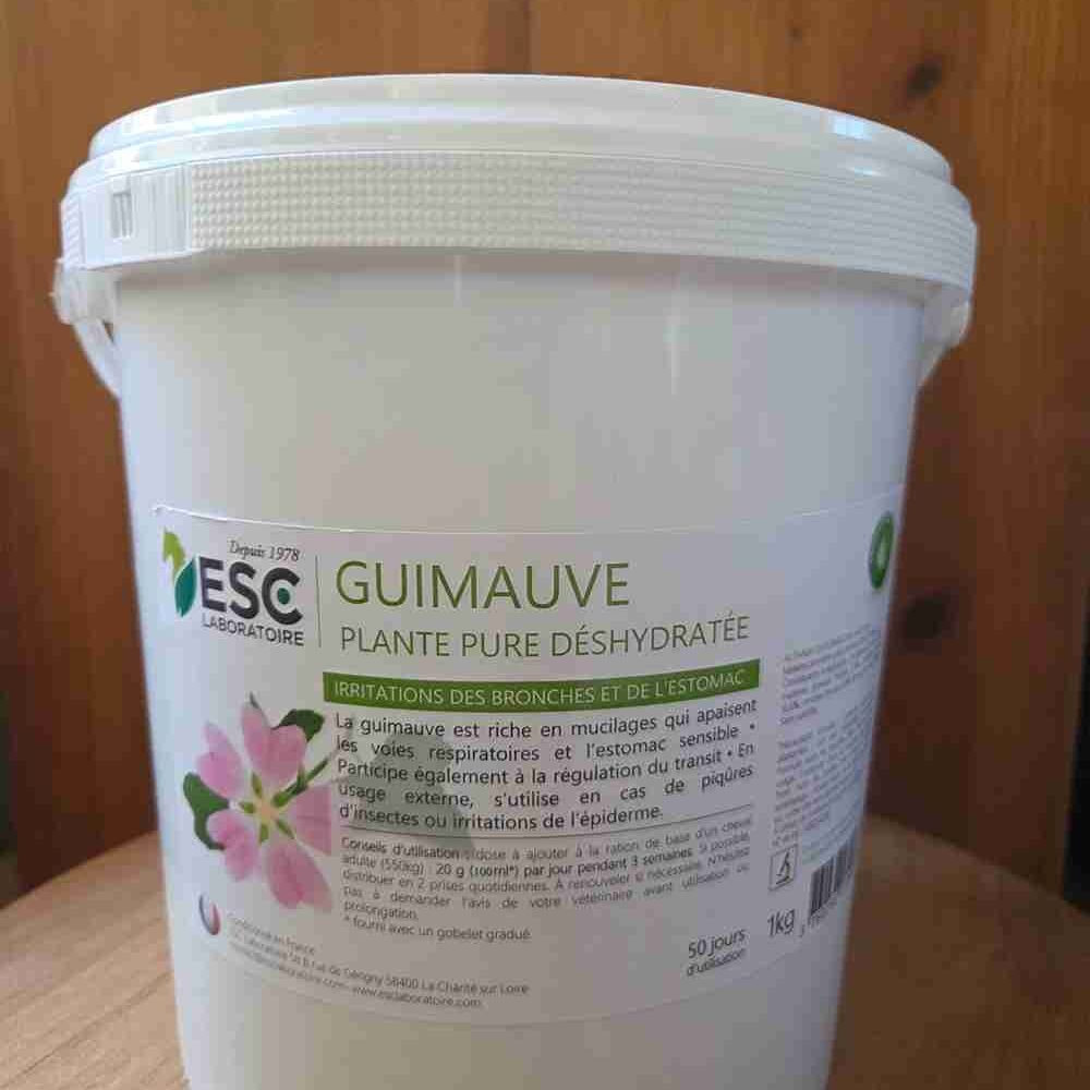 guimauve | irritations des bronches cheval | esc laboratoire
