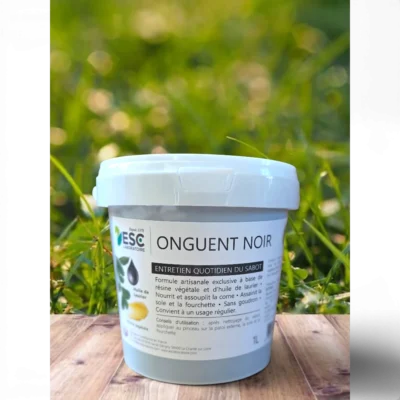 onguent noir | soin nourrissant sabots | esc laboratoire