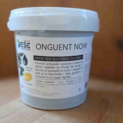 onguent noir | soin nourrissant sabot | esc laboratoire