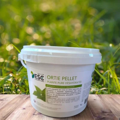 ortie pellet | plante drainante cheval | esc laboratoire