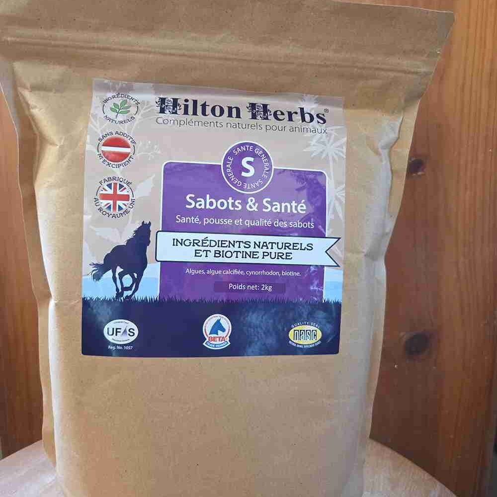 sabots & santé | biotine sabots cheval | hilton herbs